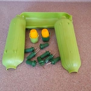 🌽VINTAGE CORN ON THE COB HOLDERS🌽
